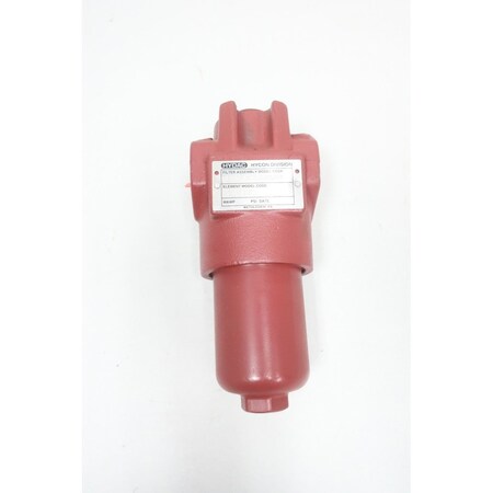 Hydac 1/2IN NPT HYDRAULIC FILTER ASSEMBLY DFBH3HC30G05BM